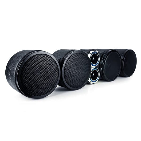 Quad 8″ Loaded Midrange Enclosure with Tweeters – VOICEPOD® – Menace Audio